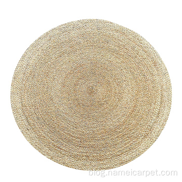 Raffia Grass braided large round rugs and carpet